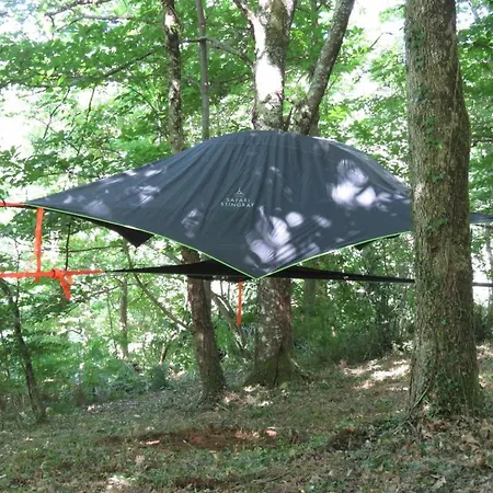 Tente Suspendue Au Coeur De La Foret *